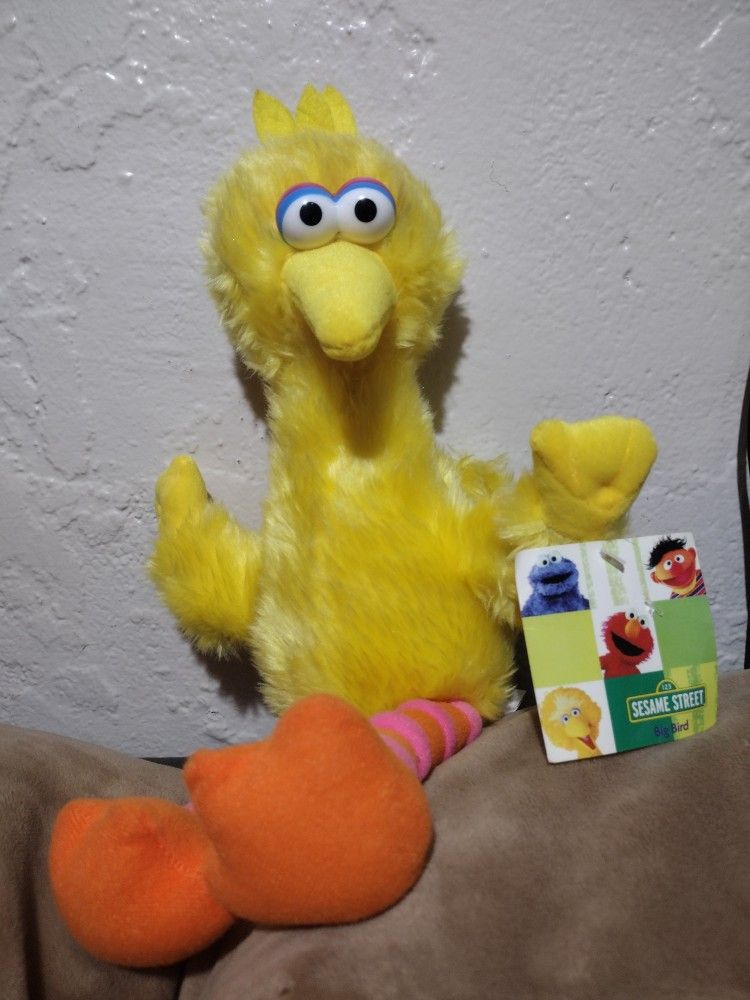 2003 Big Bird Sesame Street Plush With Tags 