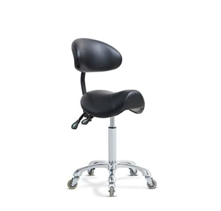 Saddle Stool Rolling Chair