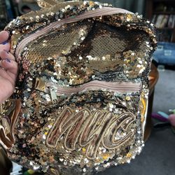 NWT- NYC sequin covered kids Backpack
