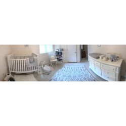 Kendall Convertible Crib And Conversion Kit Potterybarn 