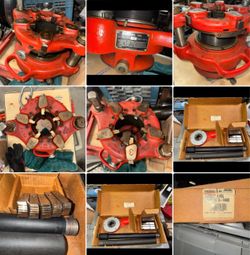 Ridgid threading set