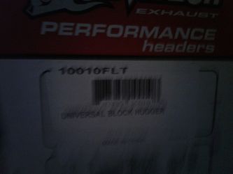 Flowtech hugger drop tubes new in box