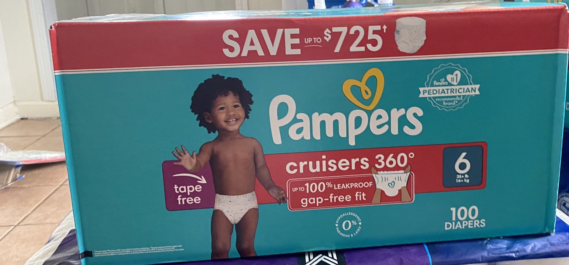 Pamper Cruiser 360 Size 6