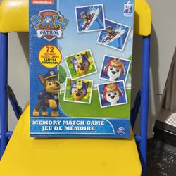🆕 Paw Patrol Matching Game $7