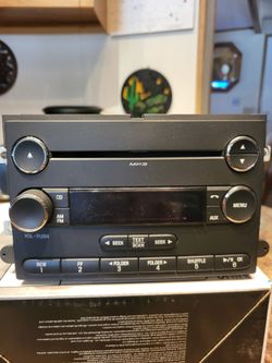 Truck radio and CD player