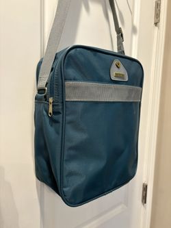 Vintage Samsonite Carry-on Bag Luggage Amherst 1987 Green Shoulder Diaper Travel - near perfect condition! 13 x 10.5 x 5” (see photos!)