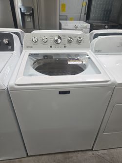 Maytag  top load washer  new white