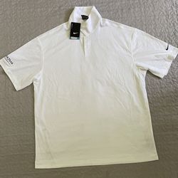 BRAND NEW Nike Golf Dri-Fit Polo Short Sleeve Shirt White Mens size XL