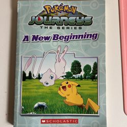 Pokemon Journeys The Series A New Beginning Book