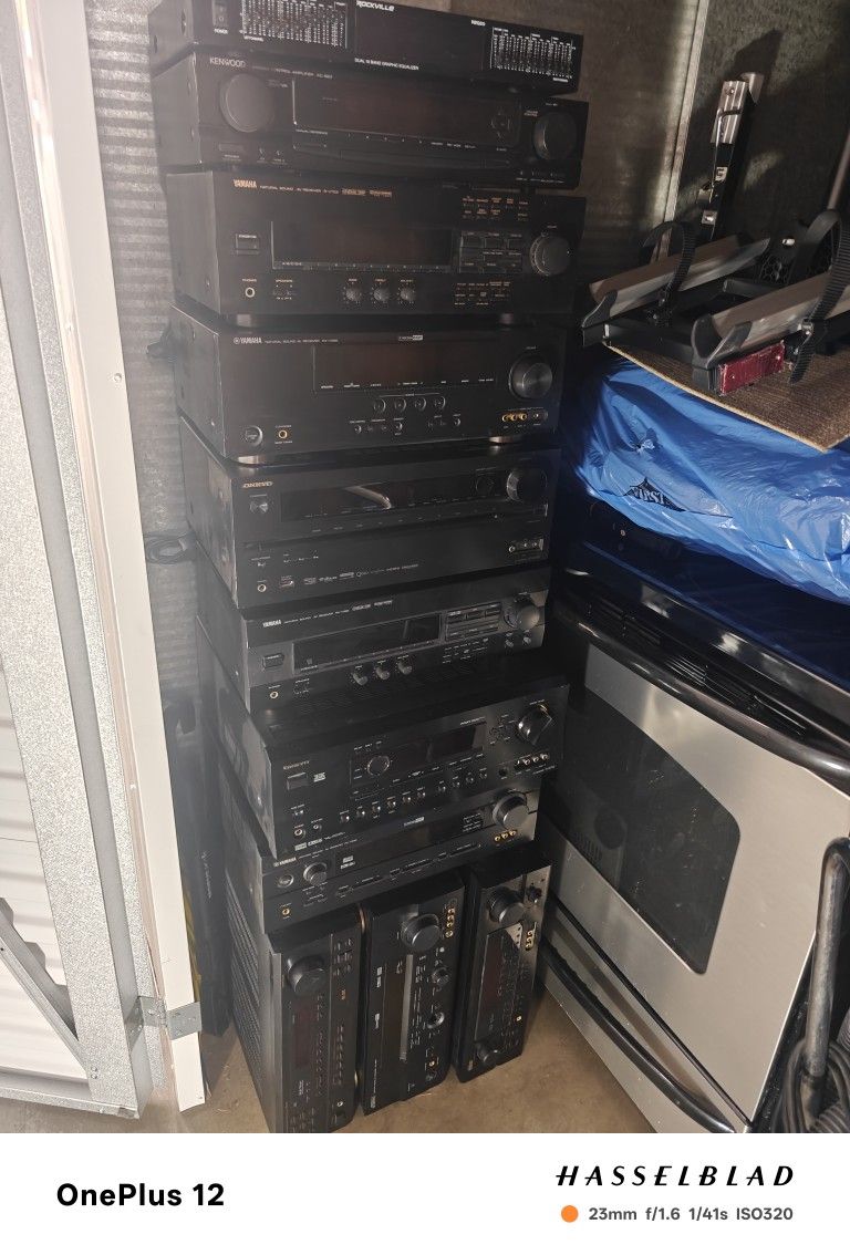 Yamaha Onkyo Denon receivers or ten devices all for $150