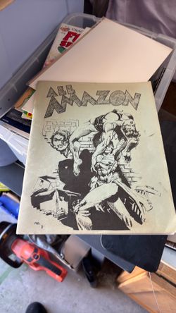 Rare comic book all Amazon volume three from 1991
