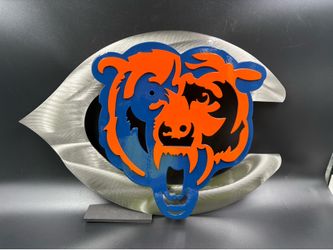 Chicago Bears Metal Sign - NEW