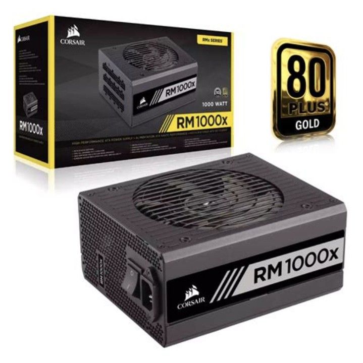 1000 Watt Gold Corsair Rm1000x Power Supply