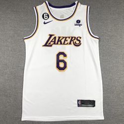 James Lakers Nike Jersey Size Large Or XL