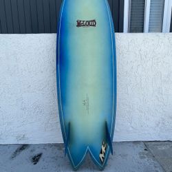 6’2 McLoud “Buzzard”  Twin Fish