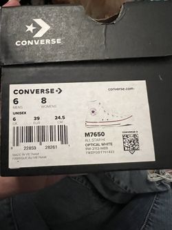 White Converse