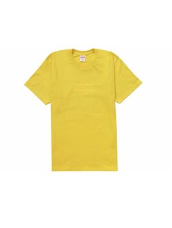 Supreme Tonal Box Logo Tee YELLOW (SS23)