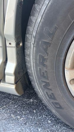 General Tire Mounted on Wheel
