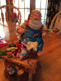 Possible Dreams Santa in workshop