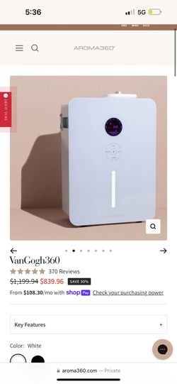 Aroma Diffuser Machine