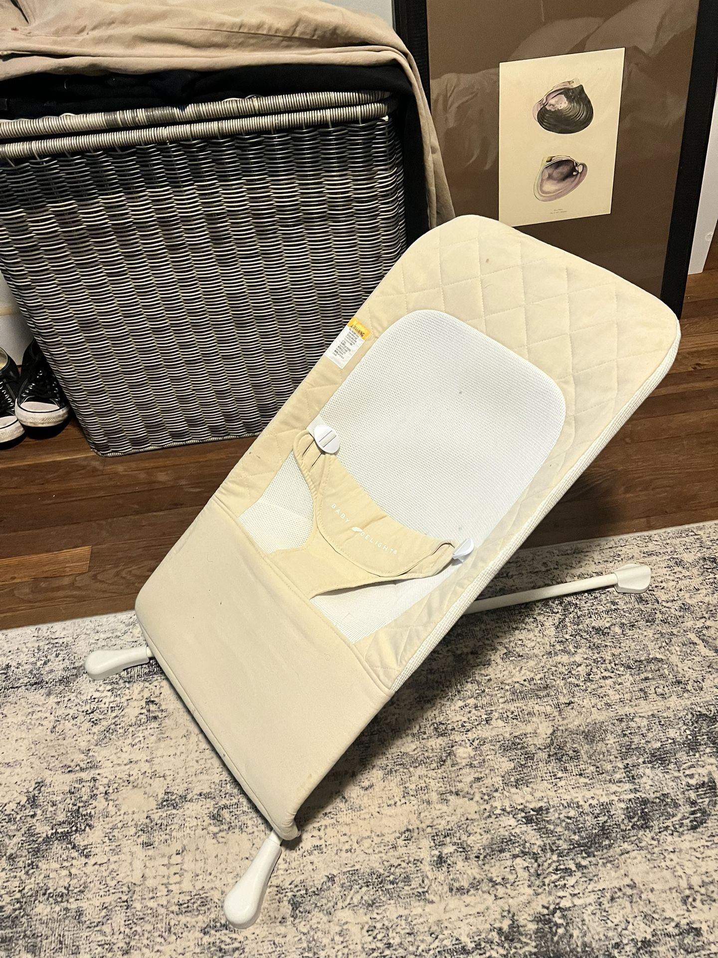 Alpine Deluxe Portable Baby Bouncer 