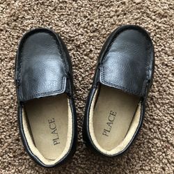 Black Boat Shoes-Children’s Place Size 7c