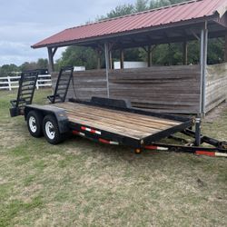 Heavy Duty 6 Lug Equipment Trailer With Title 