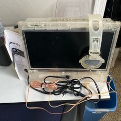 Skyworth AZDOC Issued Clear 13” TV with Koss CL/20 Headphones 
