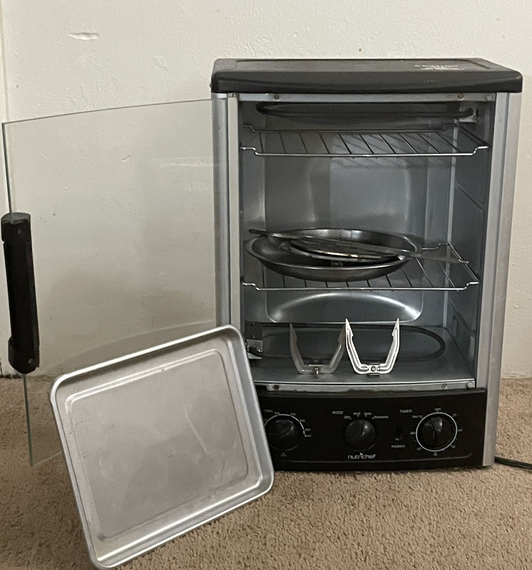 Nutrichef Rotisserie Oven