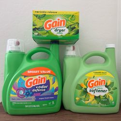 Gain laundry detergent bundle