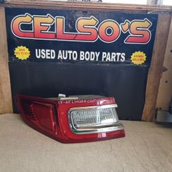 17 20 Lincoln Continental LH Tail Light OEM. 