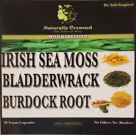 Irish Sea Moss, Bladderwrack and Burdock Root