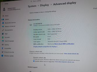 Led gaming monitor