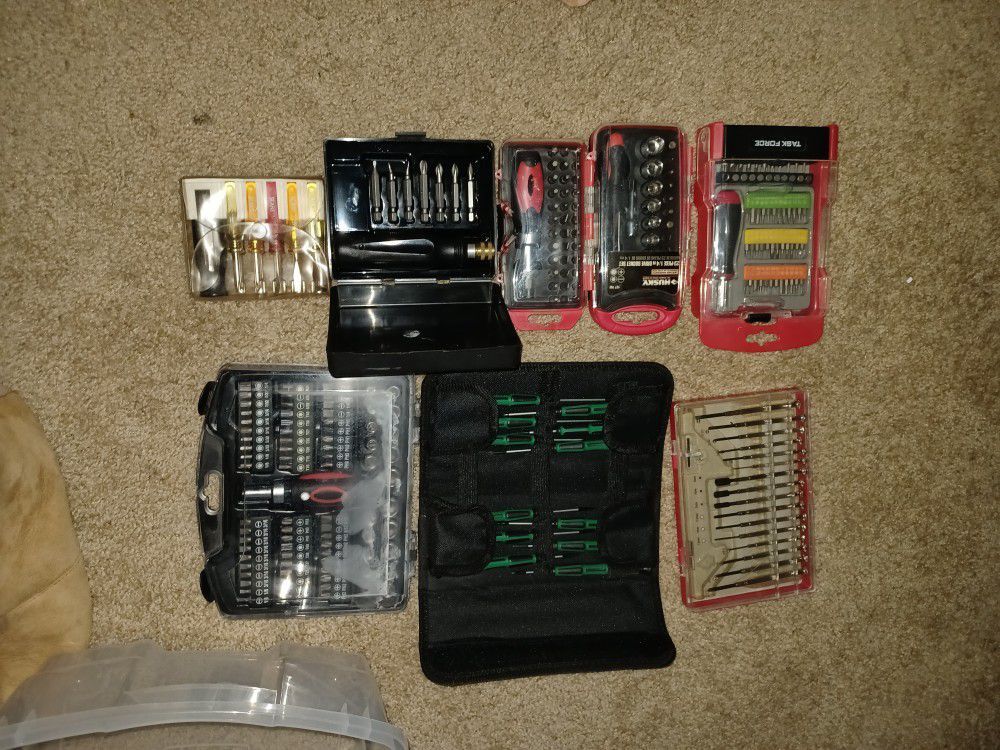 SCREW DRIVER BIT SETS ,