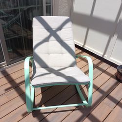 Patio Reclining Chair and Table