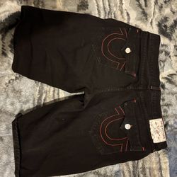 True Religion Shorts Ricky Relaxed Straight Width 34