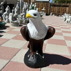 New Eagle Made Out Of Cement Perfect Gift 