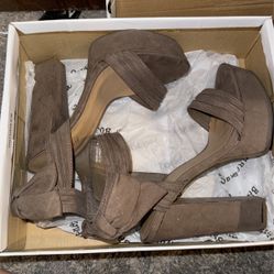 taupe heels