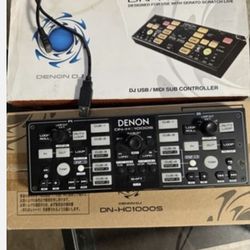 Denon DN-HC1000S Serato DJ Pro Midi Controller with Power Cord