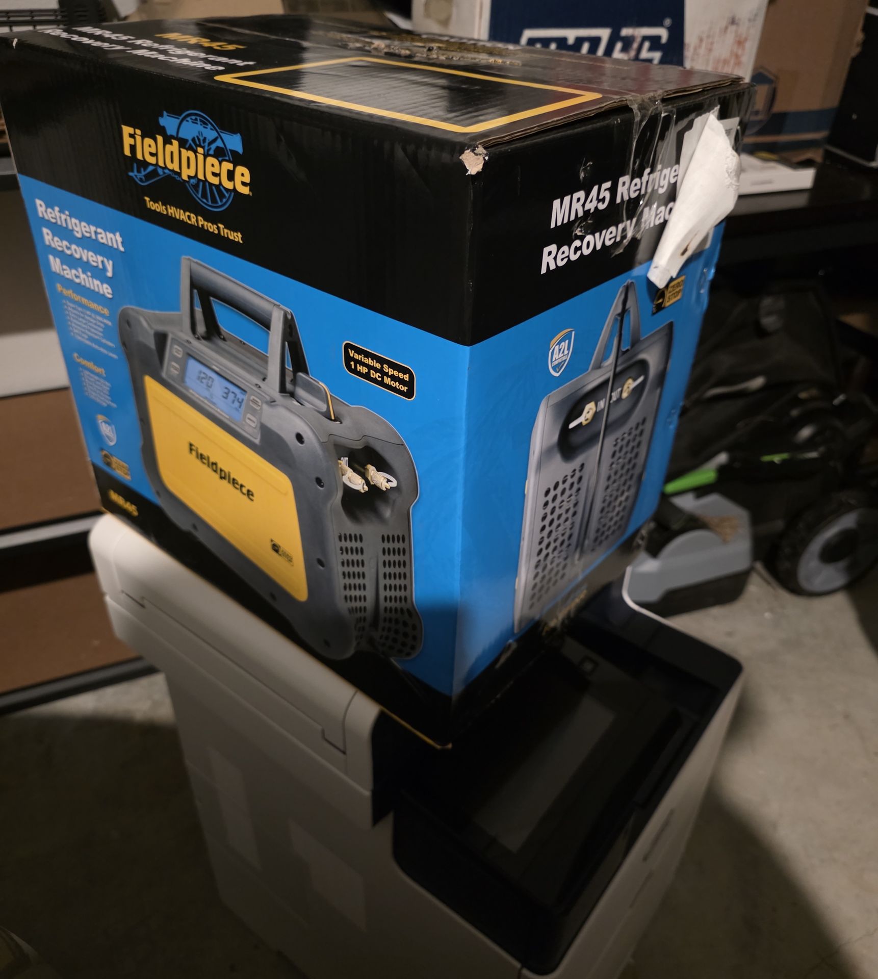 Fieldpiece MR45 – Digital Refrigerant Recovery Machine