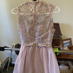 Blush Pink Prom Dress