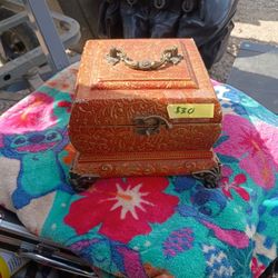 Jewelry  Box with inside clock