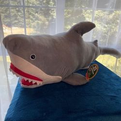 Melissa And Doug Plush Shark Stuffed Animal new with tag 42”