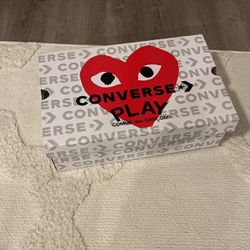  CdG PLAY x Converse Unisex Chuck Taylor All Star Heart High-Top Sneakers