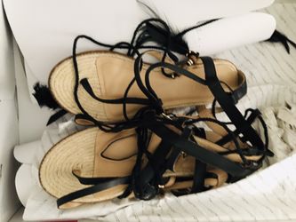 Aldo Capri black Gladiator sandal. Sz 8.5