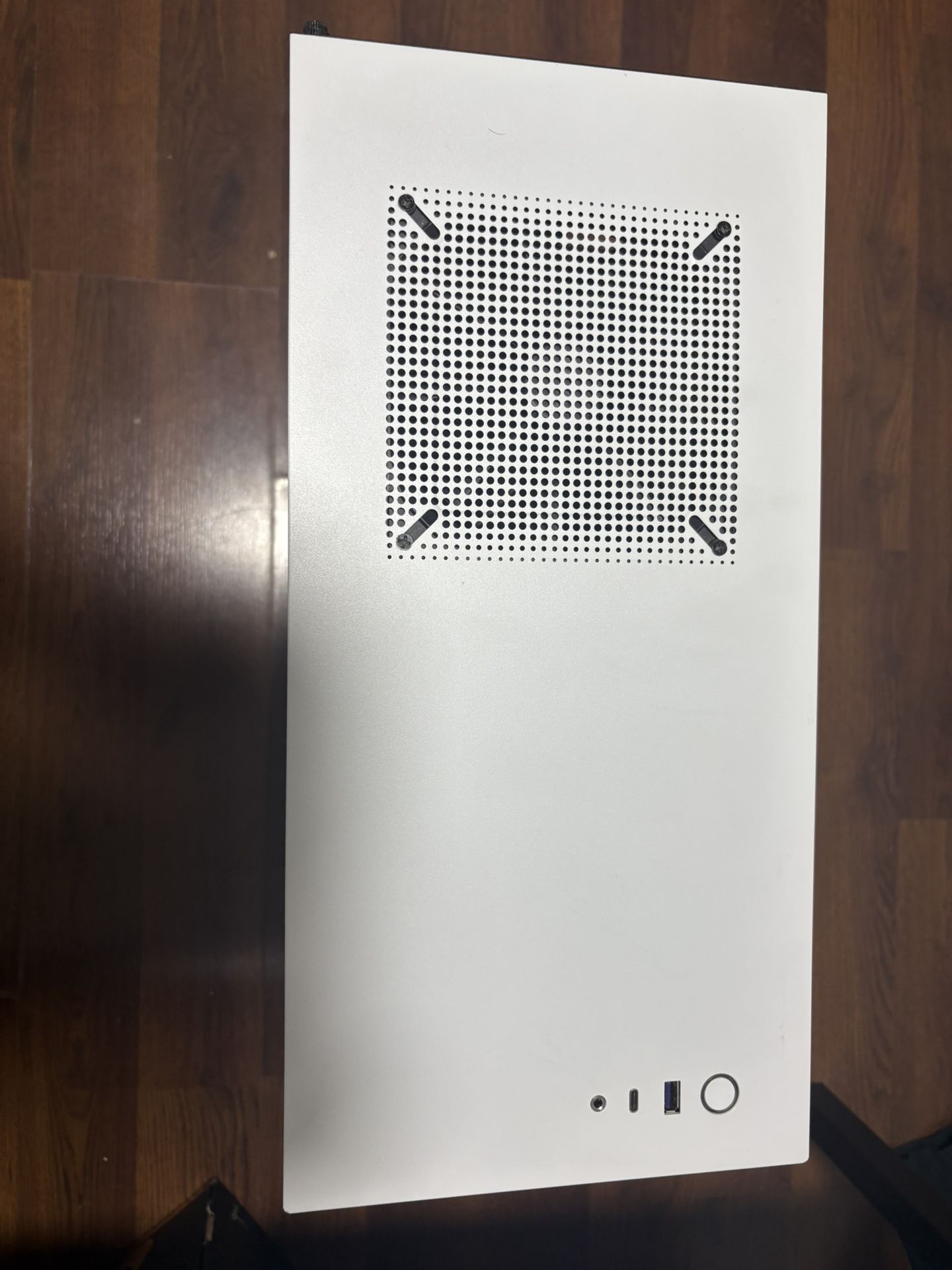 NZXT H510 Mid-Tower PC Case (White, Tempered Glass)