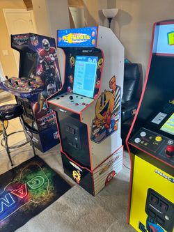 Arcade1Up PAC-MANIA 14-in-1 Arcade Machine w/ Riser + WiFi – Excellent Condition