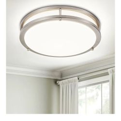(2) LED Ceiling Light Fixtures