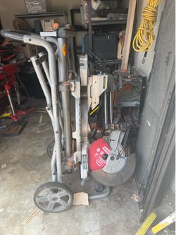 Ridged 12” miter saw with stand