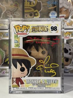 Luffy Autographed Funko